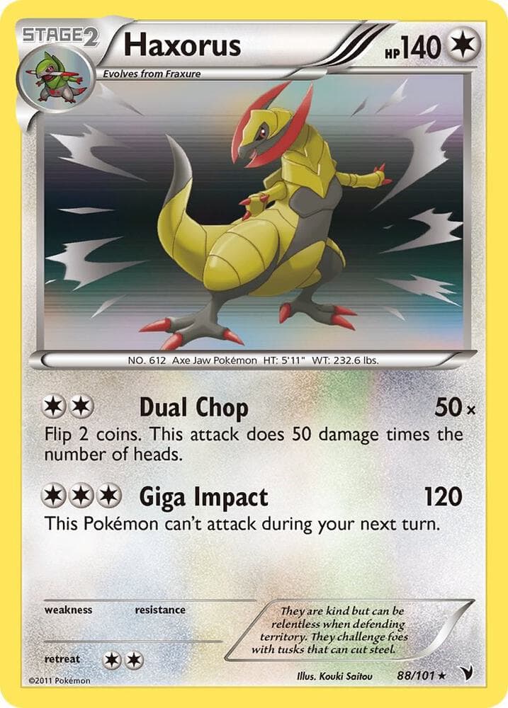 Haxorus Stage 2