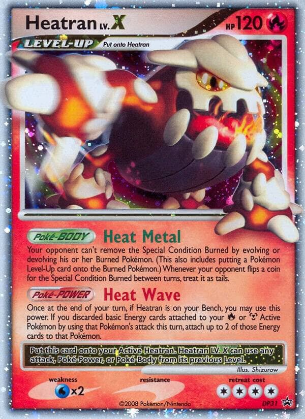 Heatran LVX DP31 Level-Up