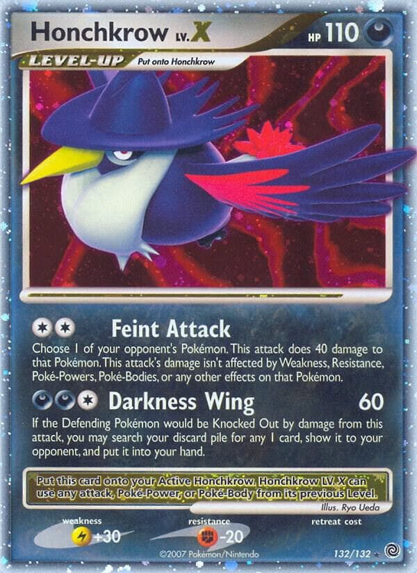 Honchkrow LVX Level-Up