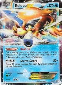 Keldeo EX BW61 Basic