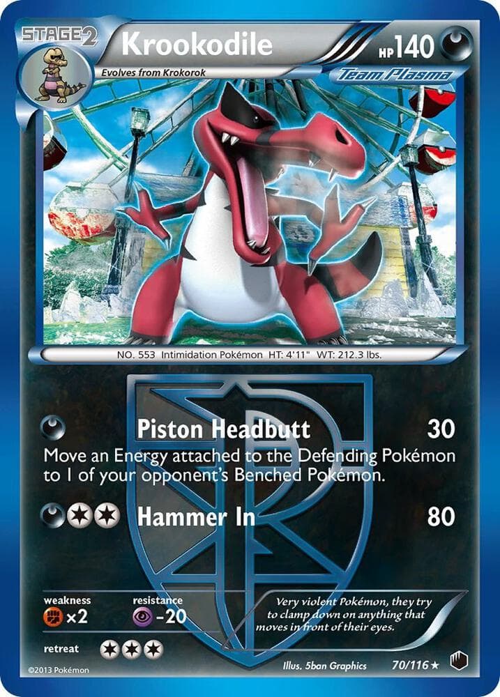Krookodile Team Plasma Stage 2