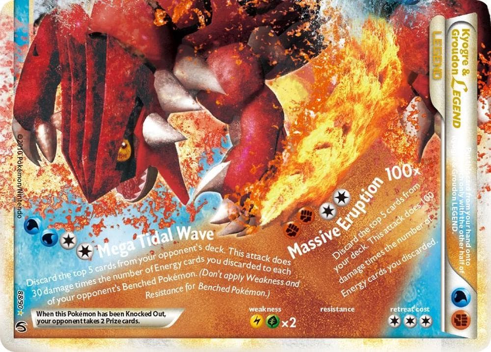 Kyogre and Groudon Legend Bottom LEGEND