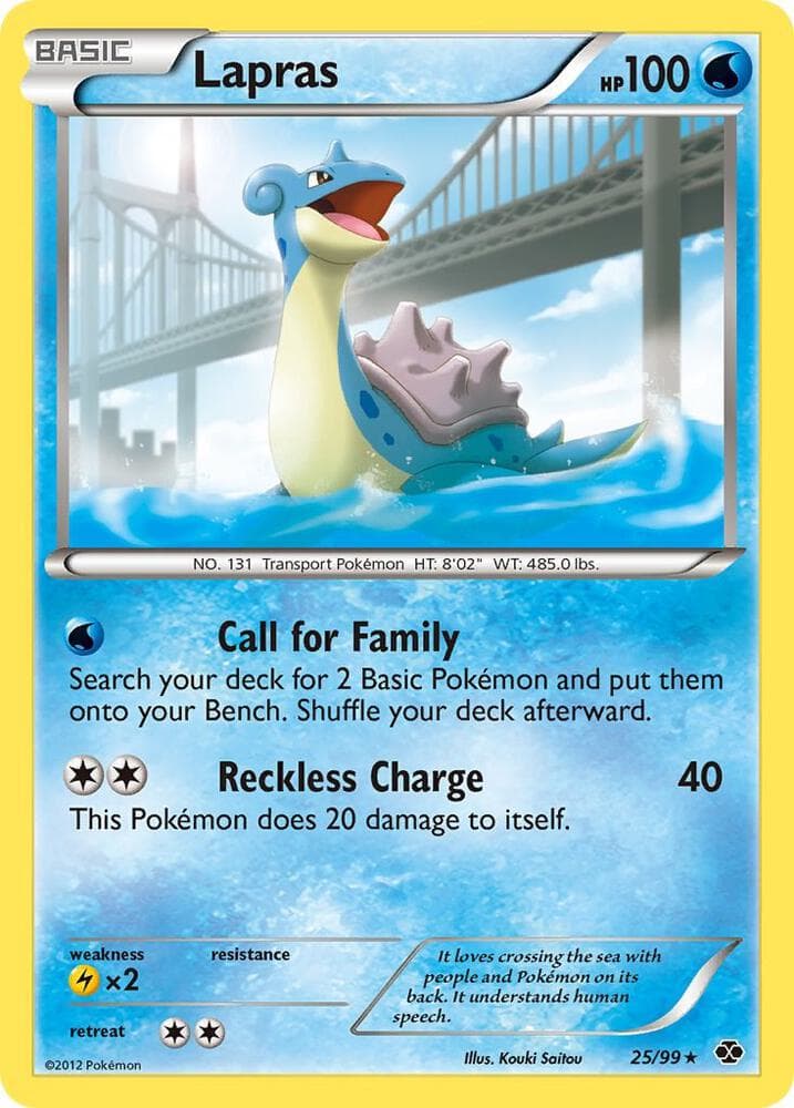 Lapras 25 Basic