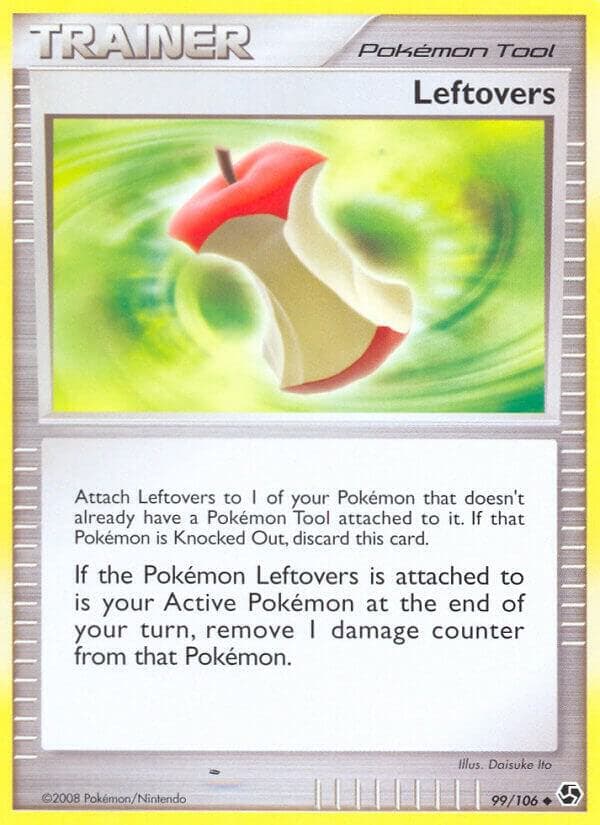 Leftovers Pokémon Tool