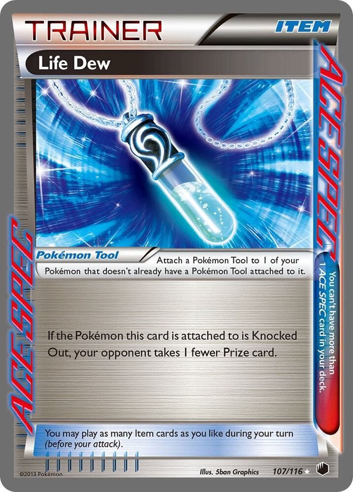 Life Dew Pokémon Tool · ACE SPEC