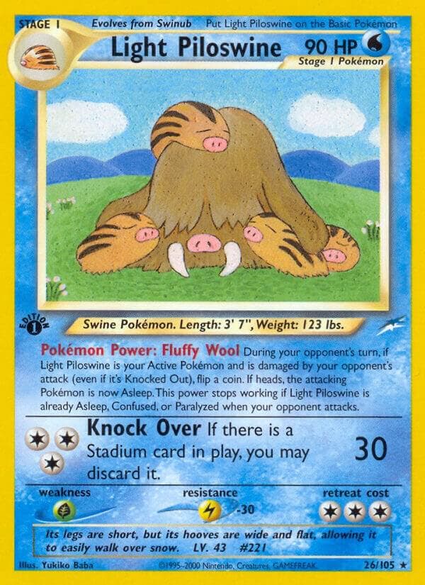 Light Piloswine Stage 1