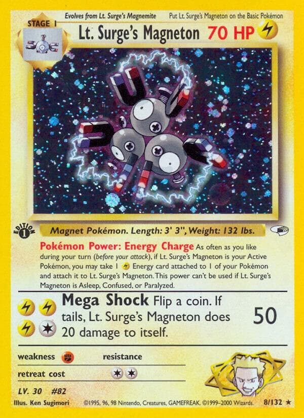 Lt. Surge's Magneton Stage 1