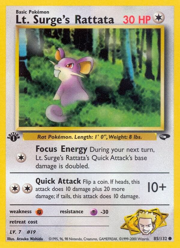 Lt. Surge's Rattata Basic