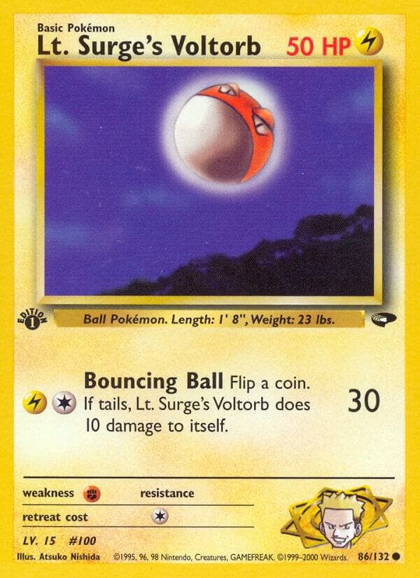 Lt. Surge's Voltorb Basic