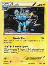 Luxio BW34 Cosmos Holo Stage 1