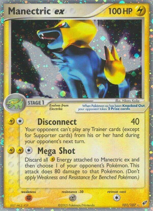 Manectric ex Stage 1