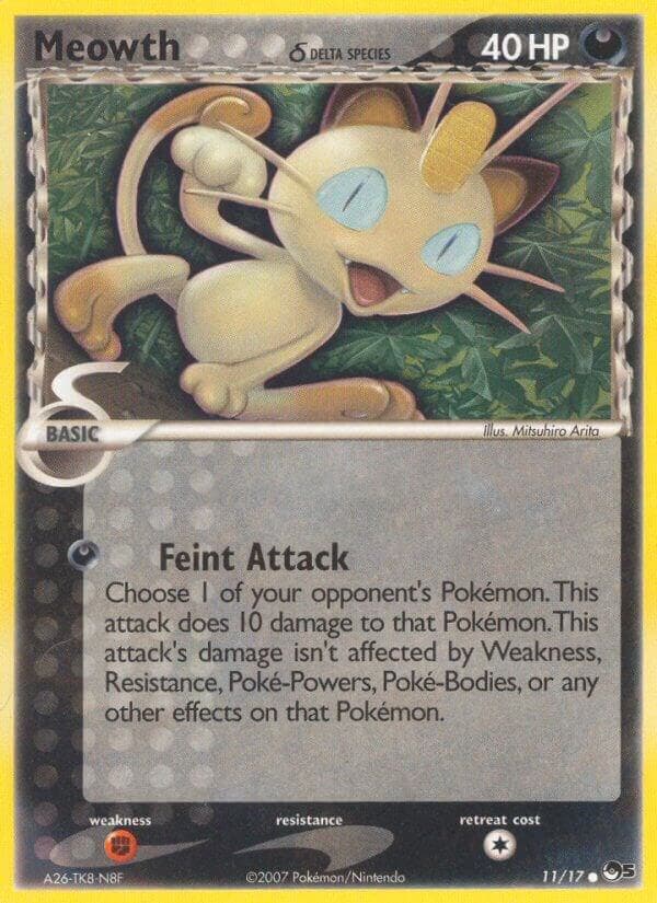 Meowth Delta Species Basic
