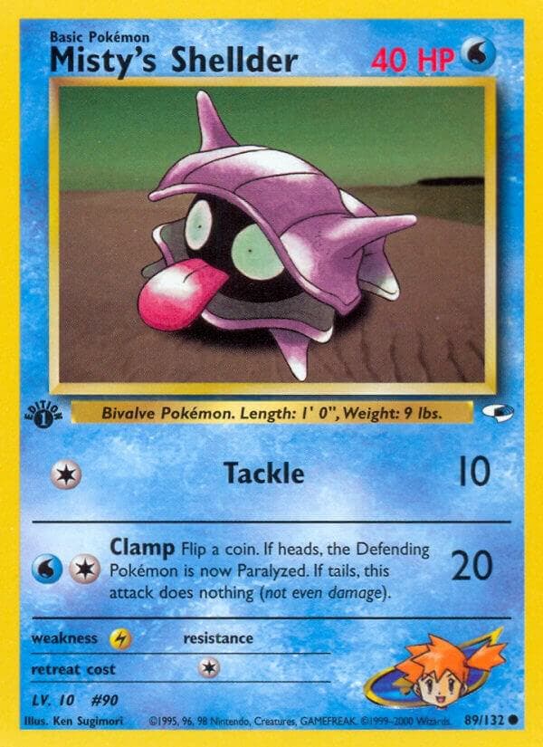 Misty's Shellder Basic