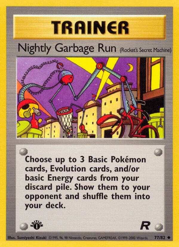 Nightly Garbage Run Rockets Secret Machine Rocket's Secret Machine