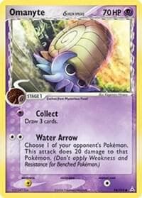 Omanyte Delta Species Stage 1