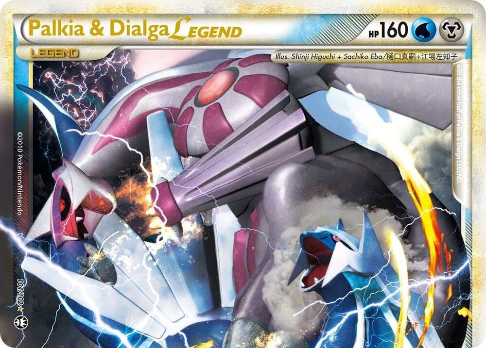 Palkia and Dialga Legend Top LEGEND