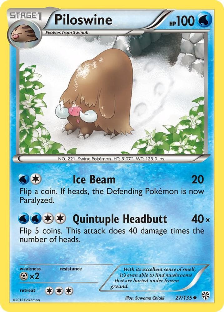 Piloswine Stage 1
