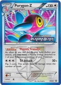 Porygon Z Team Plasma BW84 Prerelease Stage 2