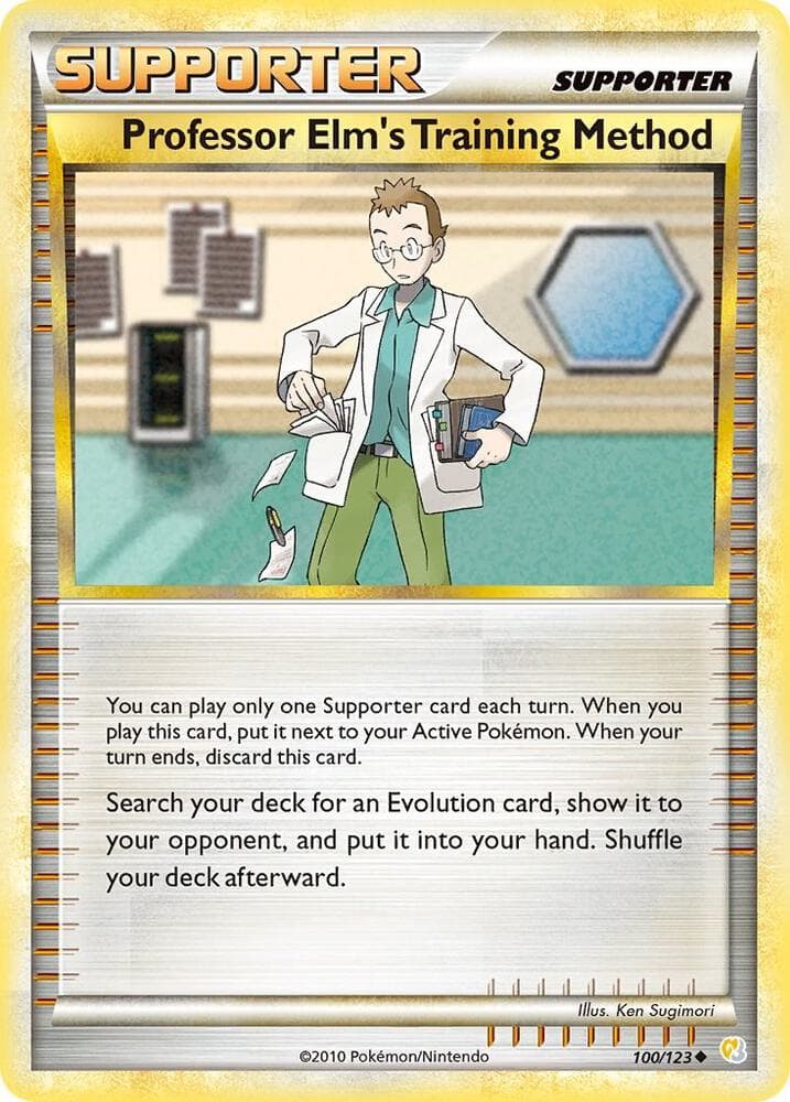 Professor Elms Training Method Supporter