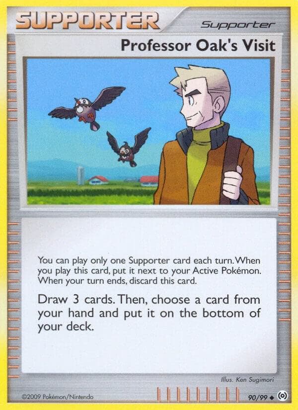 Professor Oaks Visit Supporter