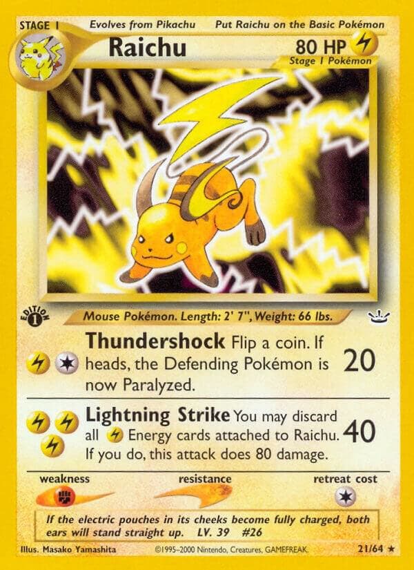 Raichu Stage 1