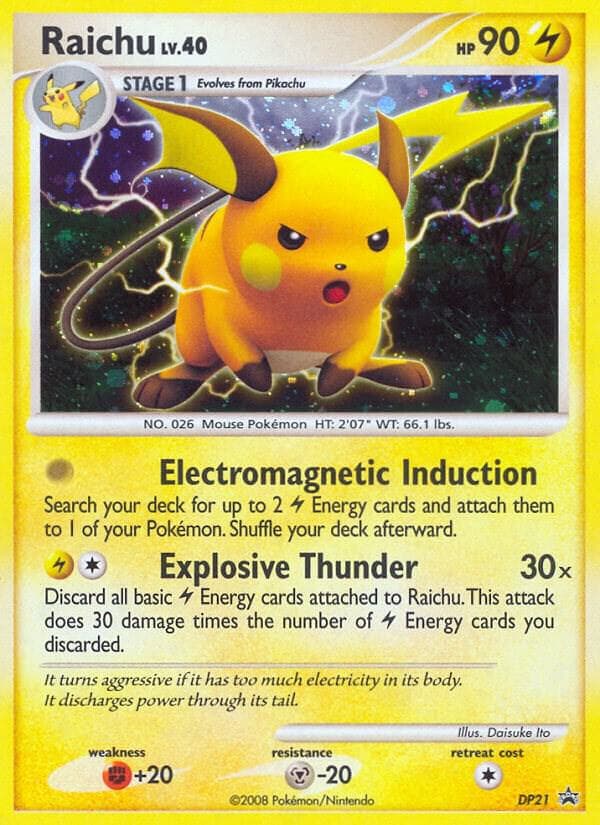 Raichu DP21 Stage 1
