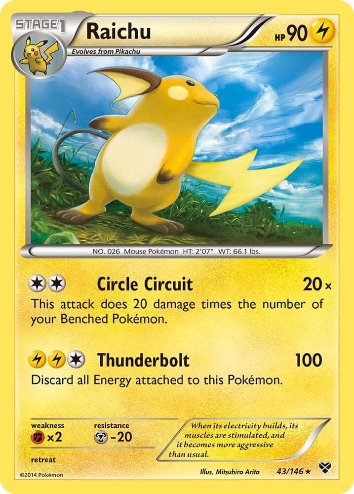 Raichu Stage 1