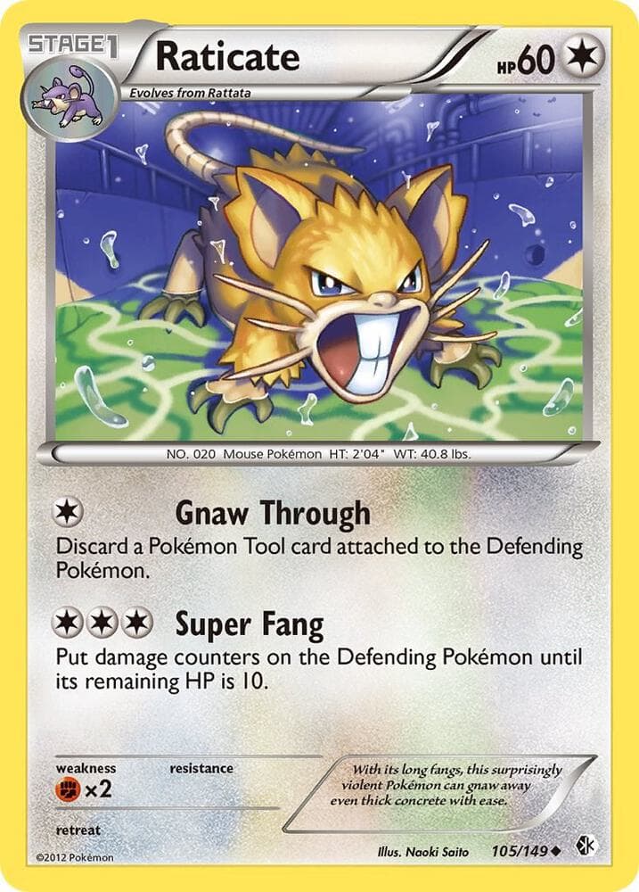 Raticate Stage 1