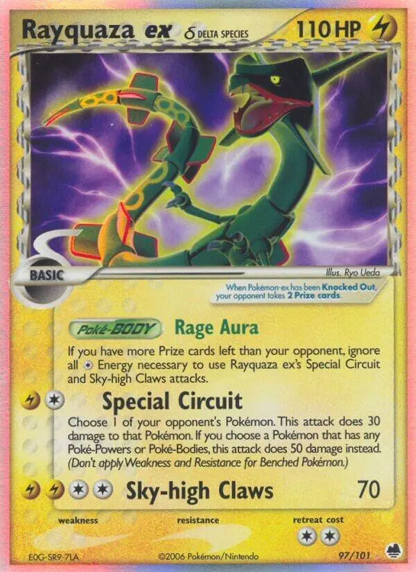 Rayquaza ex Delta Species Basic