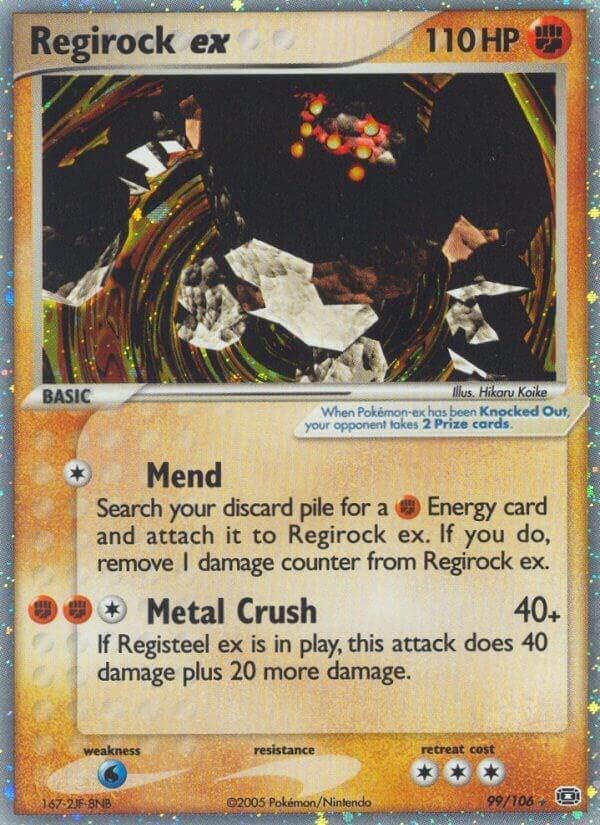 Regirock ex Basic