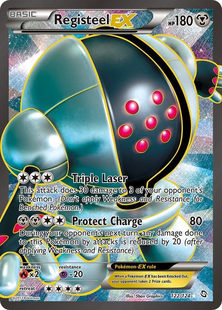 Registeel EX 122 Full Art Basic