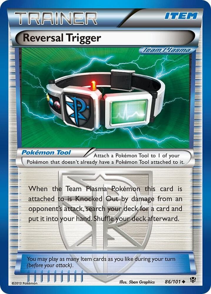 Reversal Trigger Team Plasma Pokémon Tool · Team Plasma
