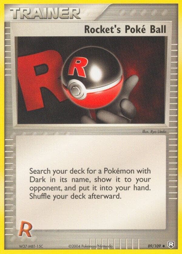 Rockets Poke Ball Item