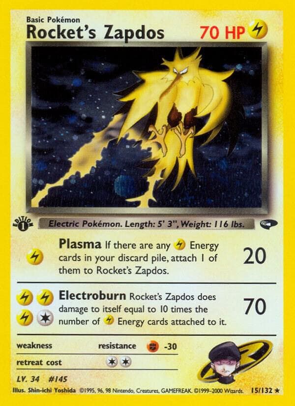 Rocket's Zapdos Basic