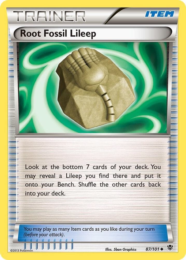 Root Fossil Lileep Item