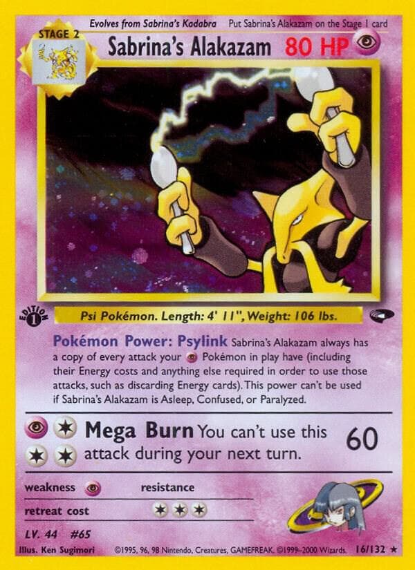 Sabrina's Alakazam Stage 2