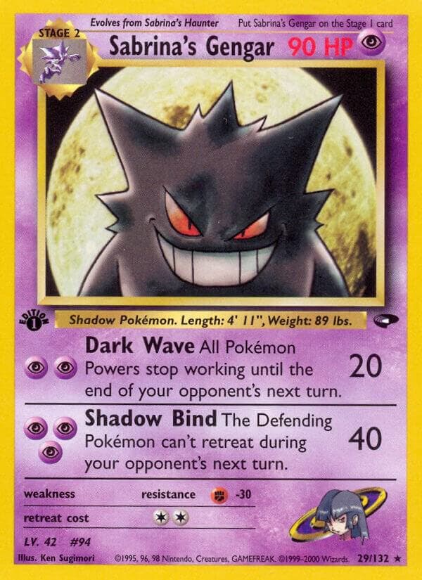 Sabrina's Gengar Stage 2