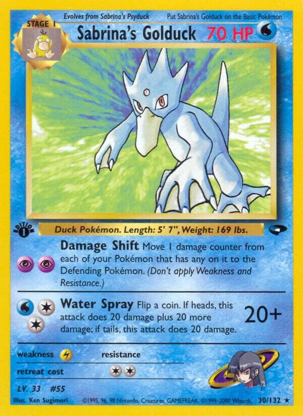 Sabrina's Golduck Stage 1