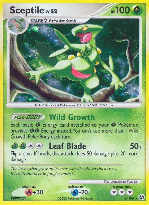 Sceptile Stage 2