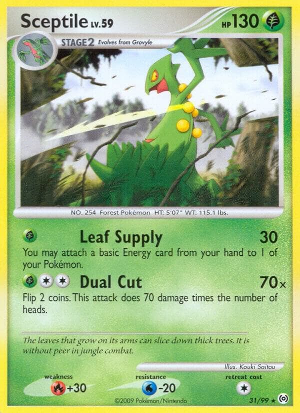 Sceptile 31 Stage 2