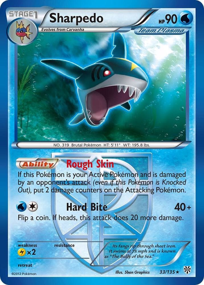 Sharpedo Team Plasma Stage 1