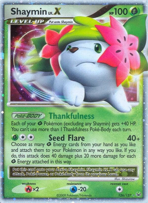 Shaymin LvX Land Forme Level-Up