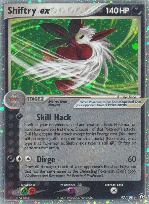 Shiftry ex Stage 2