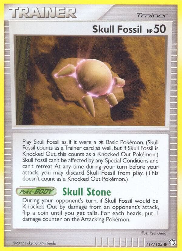 Skull Fossil Item