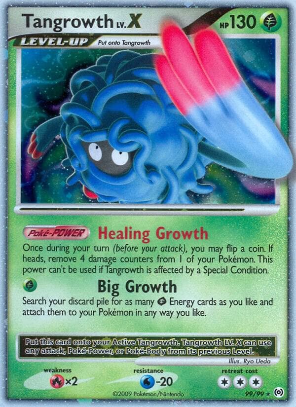 Tangrowth LvX Level-Up