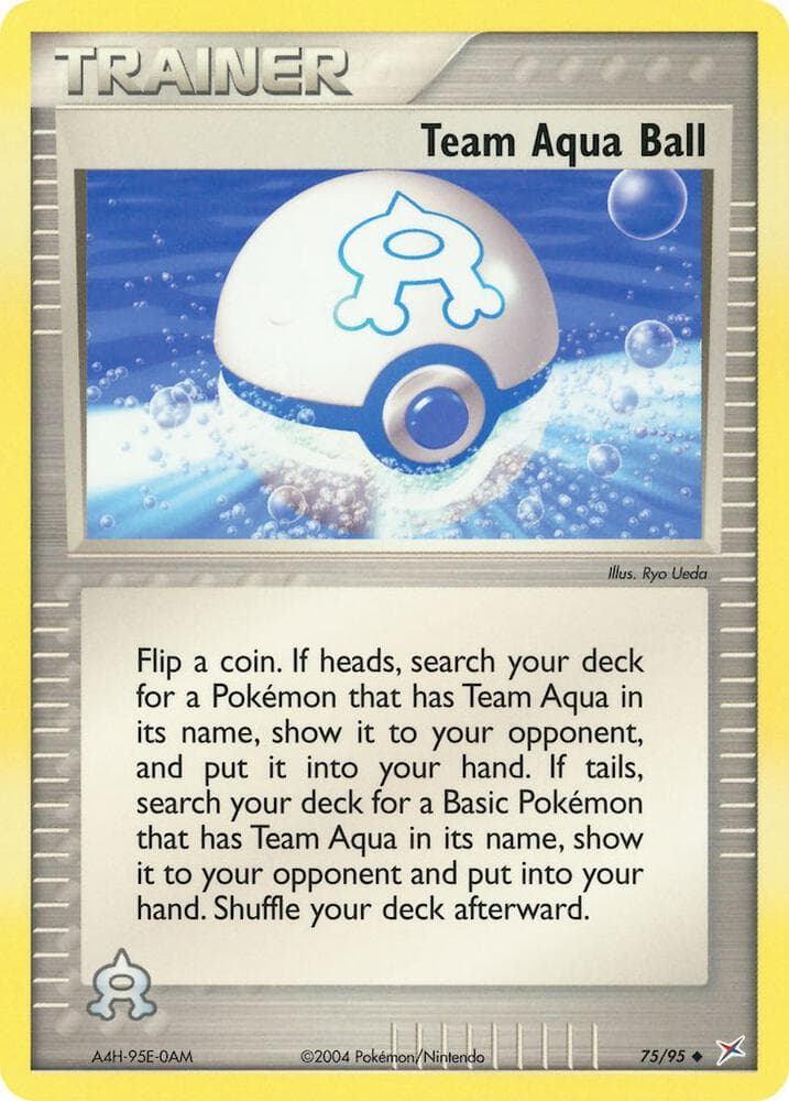 Team Aqua Ball Item