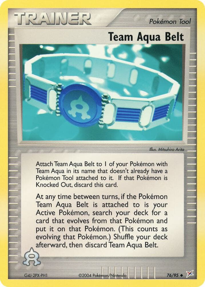 Team Aqua Belt Pokémon Tool