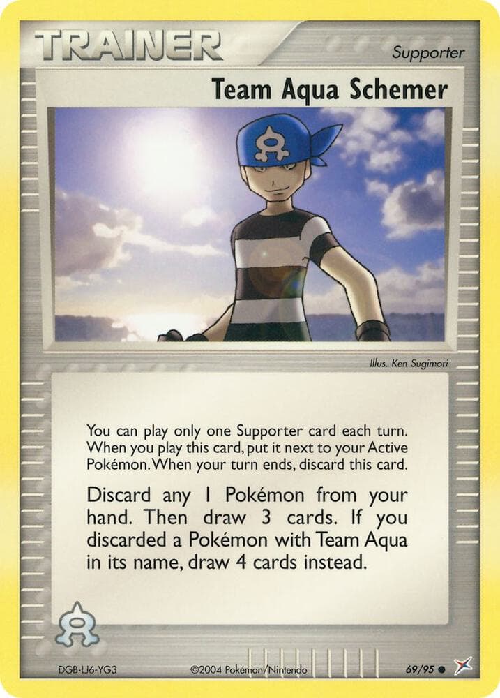 Team Aqua Schemer Supporter