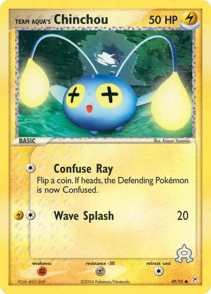 Team Aquas Chinchou Basic