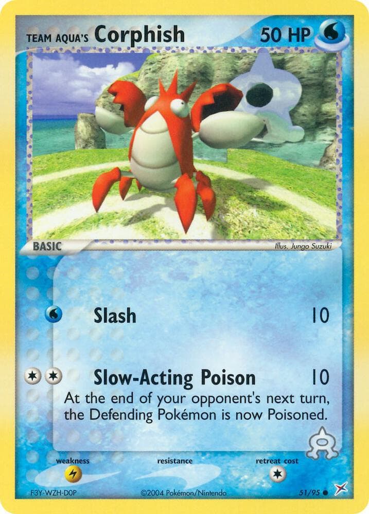 Team Aquas Corphish Basic